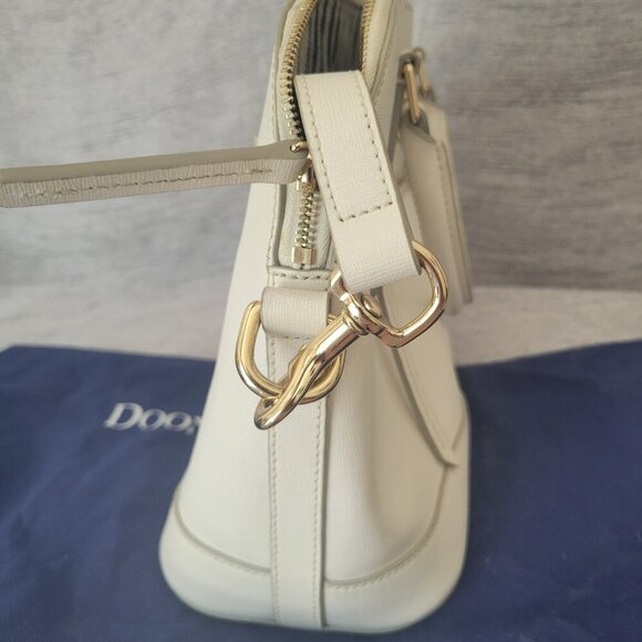 Dooney & Bourke Saffiano Domed Zip Satchel - Picture 6 of 11